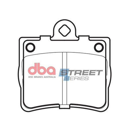 Brake Pads Street Series Ceramic rear - DB1418SS MERCEDES-BENZ C-Class W202 C180 C200 C220 D C230 C250
