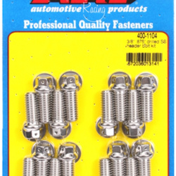 ARP "3/8"" x .875 drilled SS header bolt kit"