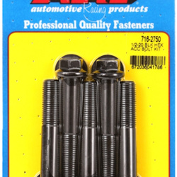 ARP Bolt Kit 1/2-20 x 2.750 Black Oxide Hex