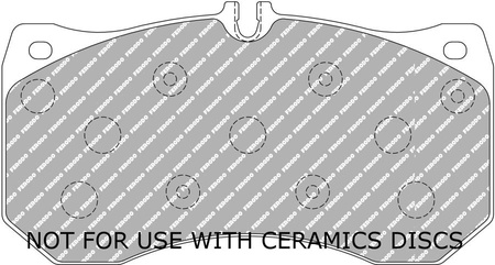 Ferodo Racing DS2500 Vorderradbremsbelag FCP4466H AUDI A6 4G2 C7 4GC Allroad 4GH 4GJ Avant 4G5 4GD A7 Sportback 4GA 4GF A8 4H,