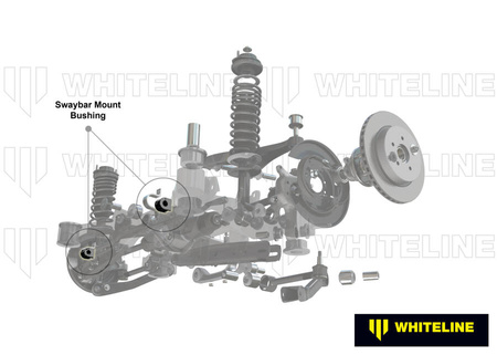 Whiteline stabilizatoriai - Galiniai - W23448 Subaru BRZ ZC6 Tribeca B9 Toyota 86 ZN6