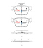 Klocki hamulcowe tylne DBA Brake Pads Street Series - DB2415SS AUDI S3 8V TTS quattro 8S CUPRA Ateca SEAT Leon 5F VOLKSWAGEN Golf Mk7 Clubsport S TCR