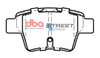DBA Brake Pads Utcai sorozat hátsó fékbetétek Kerámia - DB2044SS CITROEN C4 PEUGEOT 207 Van 207CC 307 CC
