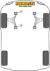 Zestaw śrub regulacji kąta pochylenia PowerAlign (10mm) Powerflex road+black Fiat Tipo (1988-1995) PFA100-10