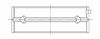ACL pagrindinis guolio korpusas Mitsubishi 4G63/T/4G64 '97 > 0.25mm