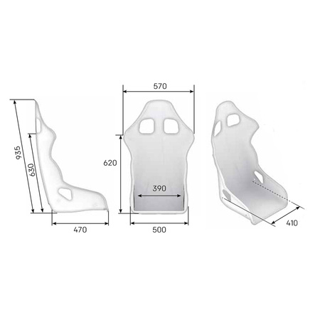 OMP TRS-X Seat