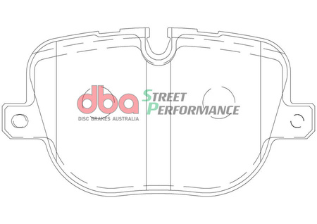 Klocki hamulcowe tylne DBA Brake Pads Street Performance - DB2207SP LAND ROVER Range L322 Sport L320