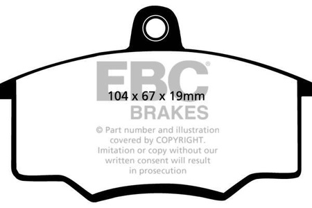 DP310 - Zestaw klocków hamulcowych seria ULTIMAX2 EBC Brakes