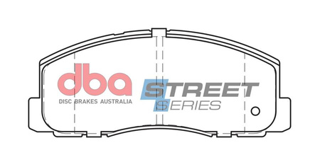Brake Pads Street Series Ceramic front - DB319SS MITSUBISHI Aust NZ Chariot Colt Cordia Galant Lancer Estate Saloon Mirage Space Wagon Tredia