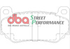 Klocki hamulcowe tylne DBA Brake Pads Street Performance - DB1934SP HOLDEN Aust NZ HSV