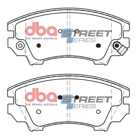 Brake Pads Street Series Ceramic front - DB1925SS CHEVROLET Camaro 5th Gen Malibu OPEL Astra J GTC Cascada Insignia Zafira Tourer SAAB 9-5 VAUXHALL