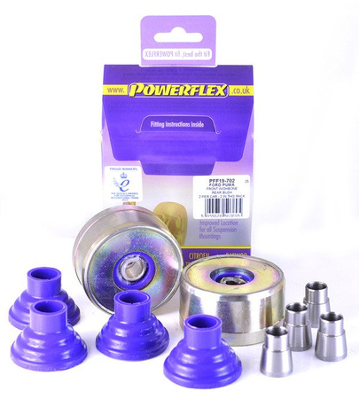 Powerflex poliuretano įvorė Ford Fiesta Models - Fiesta Mk4 (1995-1999) & Mk5 (1999-2002) PFF19-702 Diagrama Nr: 2