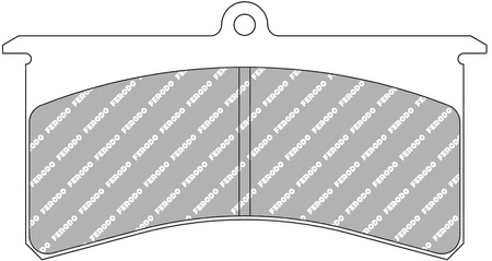 Klock hamulcowe Ferodo Racing DS3000 przednie FRP501R OPEL ADAM