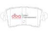 Bremsbeläge hinten DBA Brake Pads Street Performance - DB1964SP NISSAN Interstar OPEL Movano RENAULT Master VAUXHALL