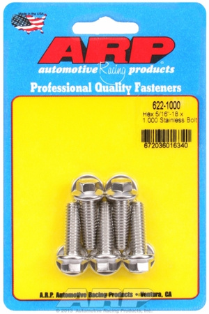 Śruby ARP "5/16""-18 x 1.000 hex SS bolts"
