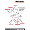 Zestaw tulei zawieszenia - MPBS: 4503501 Opel Signum, Vectra C,