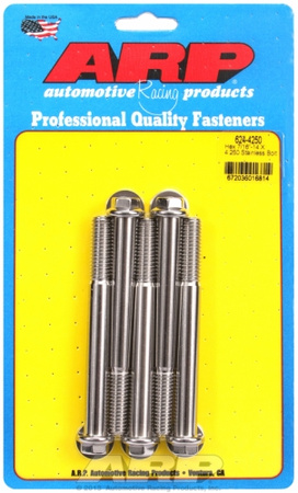 ARP "7/16""-14 X 4.250 hex 1/2 wrenching SS bolts" (5pcs)