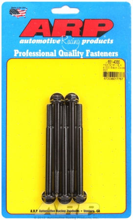Śruby ARP "5/16""-18 X 4.000 hex black oxide bolts" (5pcs)