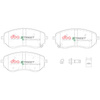 Bremsbeläge vorne DBA Brake Pads Street Performance - DB15014SP MERCEDES-BENZ X-Class X220D 4-Matic X250D X350D NISSAN NP300 Navara D23