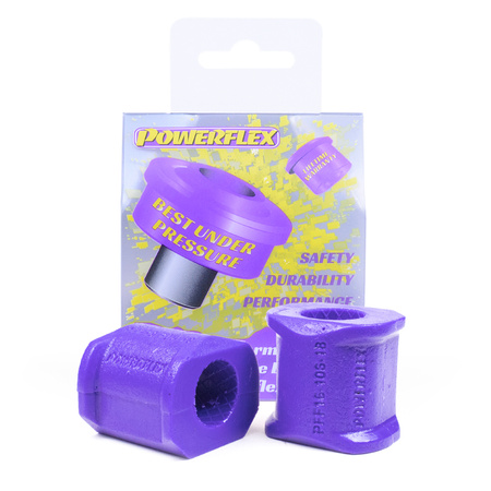 Front Anti Roll Bar Inner Bush 18mm Powerflex Polyurethane Bush Road Series Fiat Uno inc Turbo (1983-1995) PFF16-106