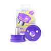 Front Gearbox Mount Bush (Tuned/Track) Powerflex Polyurethane Bush Road Series Toyota Starlet GT Turbo EP82/Glanza V EP91 (1990 - 1999) PFF76-420P