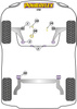 Zestaw śrub regulacji kąta pochylenia PowerAlign (12mm x 60mm) Powerflex road+black Vauxhall / Opel Corsa Models & Corsa D (2006-2014)\VXR/OPC PFA100-12