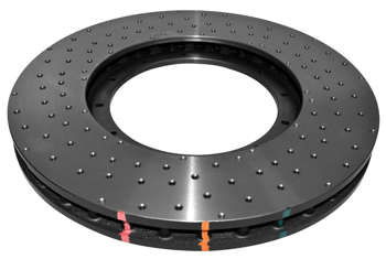 DBA 5000 sorozatú univerzális féktárcsa - T3 Keresztben fúrt/gödrözött Csak a rotor - DBA52286.1XD