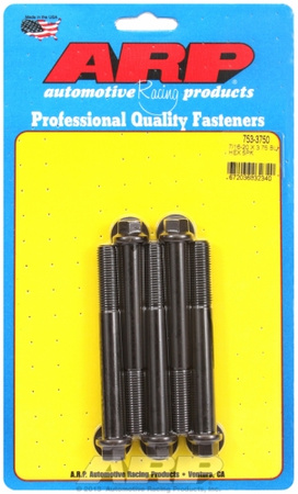 Śruby ARP "7/16""-20 x 3.750 hex black oxide bolts" (5pcs)