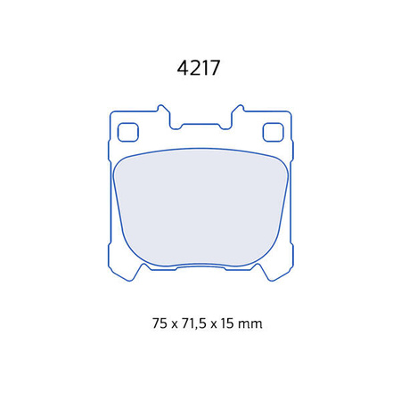 Carbone Lorraine RC6 brake pads - Toyota Yaris GR
