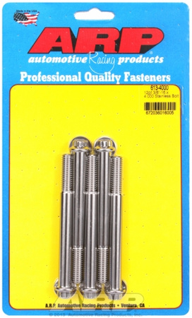 ARP "3/8""-16 x 4.000 12pt SS bolts" (5pcs)