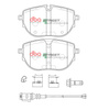 Klocki hamulcowe przednie DBA Brake Pads Street Performance - DB15115SP