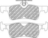 Ferodo Racing DS2500 brake pad rear FCP5130H FORD Fiesta Fiesta 7 