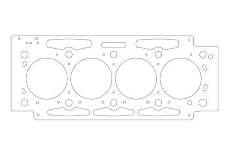 Athena MLS Zylinderkopfdichtung Peugeot 2.0L 16V EW10 TH.1,30mm D.86m