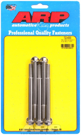 ARP "5/16""-24 x 4.000 hex SS bolts" (5pcs)