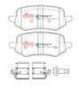 Klocki hamulcowe tylne DBA Brake Pads Street Performance - DB15098SP