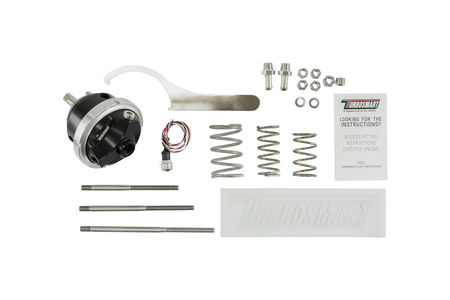 Turbosmart Wastegates szelep GenV IWG BorgWarner EFR Twin Port 14psi with Sensor Cap Black