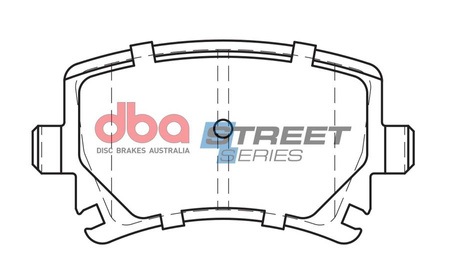 Brake Pads Street Series Ceramic rear - DB1865SS AUDI A3 8P Cabriolet quattro A4 B7 Convertible A6 C6 allroad Avant RS3 S3 TT 8J TTRS Plus TTS SEAT Altea Freetrack Exeo Leon 1P 5F SKODA Octavia 1Z 5E Superb 3T Yeti VOLKSWAGEN Caddy Life Maxi Eos Golf Mk5