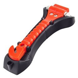 RRS glass hammer and emergency harness cutter