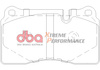 Bremsbeläge vorne DBA Brake Pads Xtreme Performance Hawk HB683x.651 - DB2073XP LAND ROVER Range L322 Sport L320
