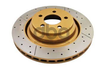 DBA disc brake Street Series - X-GOLD rear - DBA2445X CHRYSLER USA 300C DODGE Challenger SRT Hellcat Charger Magnum