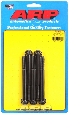 Śruby ARP "3/8""-24 x 3.750 12pt black oxide bolts" (5pcs)