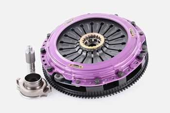 Xtreme Performance Mitsubishi Lancer Evo X - 230mm Organic Twin Plate Clutch Kit Incl Flywheel 1200Nm