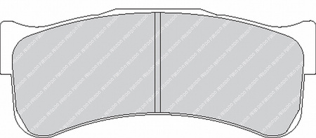 Ferodo Racing TL66 brake pad front FRP3031TL66 GINETTA LMP3 PORSCHE 911 997 RENAULT-ALPINE A110,