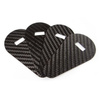 Carbon washers for bonnet pins (set 4pcs)