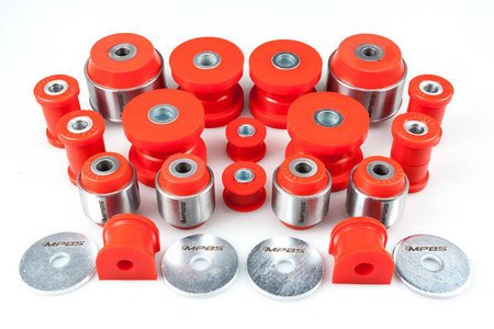 Rear suspension bushing kit - MPBS: 0604003Q Audi A3 I Quattro, S3 I, TT Seat Leon Skoda Octavia Volkswagen Bora 4x4, Golf IV R32, New Beetle 4x4 1998–2011