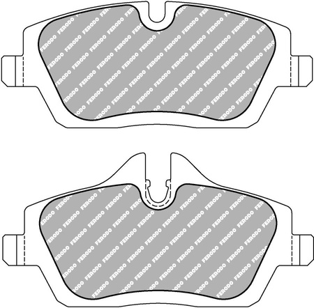 Ferodo Racing DS2500 Vorderradbremsbelag FCP1747H BMW 1 E81 E87 2 Active Tourer F45 Gran F46 i3 I01 MINI F55 F56 R55 R56 R57 CLUBMAN F54 CLUBVAN Convertible F57 R58 Roadster R59,