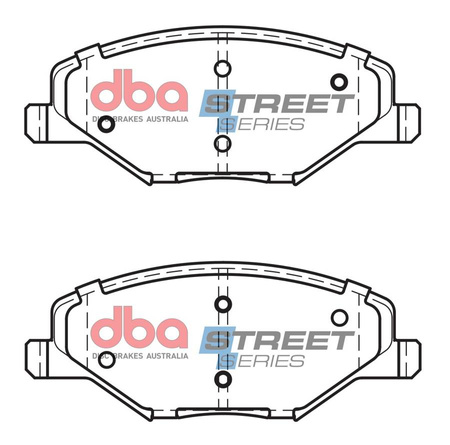 Vordere DBA-Bremsbeläge Street Series Keramik – DB15024SS