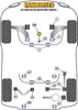 Tylna tuleja drążka stabilizatora 19.6mm Powerflex Road Series Audi A3 / S3 / RS3 & A3 / S3 / RS3 8Y (2020 on)\A3 / S3 MK4 8Y Quattro (2020 on) PFR85-815-19.6