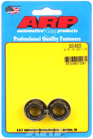 ARP "9/16""-18 12pt nut kit" (2pcs)