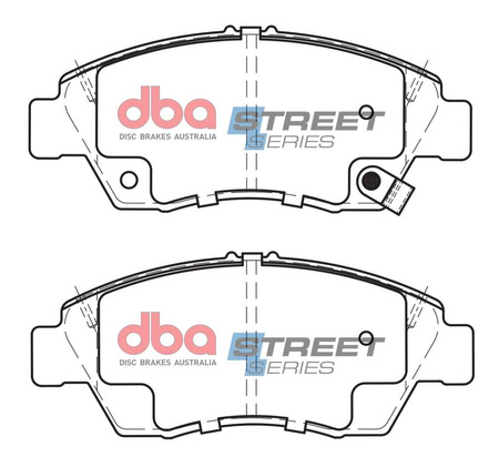 Vordere DBA-Bremsbeläge Street Series Keramik – DB1286SS